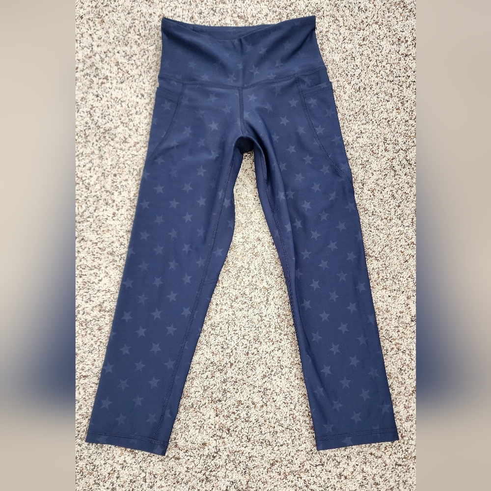 Old Navy Blue Star Pattern Leggings